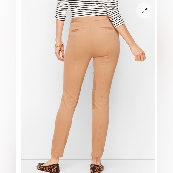 Talbots Dalton Skinny Ankle Equestrian Style Skinny Ankle Pants Womens 14 - Picture 3 of 13